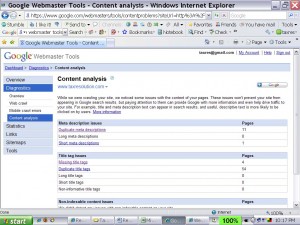 I love Google Webmaster Tools sooooooo much :)