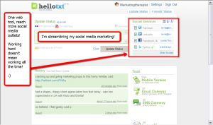 hello_txt_smart_social_media Hello!!! Streamline your Social Media Messaging!