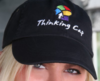 ur signature "thinking cap" was inspired by our strong philosophy that "we are paid equally to how much we are willing to think".