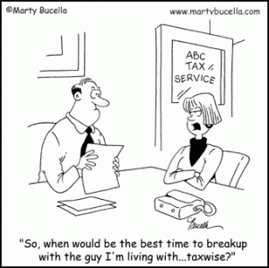 Tax Break for Breaking Up