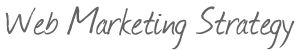 Web Marketing Strategy and Planning