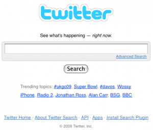 Don't be a twit - use Twitter search to see what is going on.  Get in, get out, get on with your web marketing life!