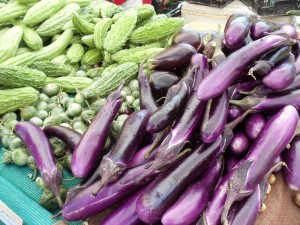 color inspiration from the farmers market