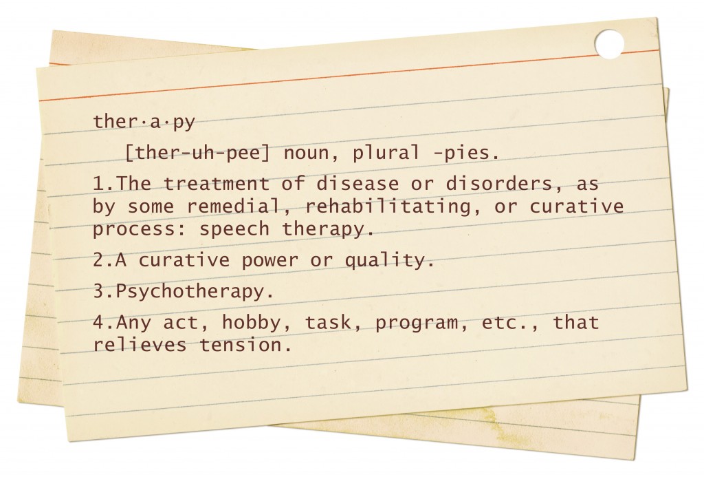 Web Marketing Therapy Definition of Therapy