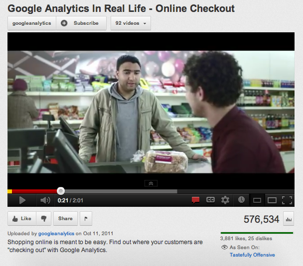 Google Analytics Friday Funny Video Google Analytics Friday Funny Video