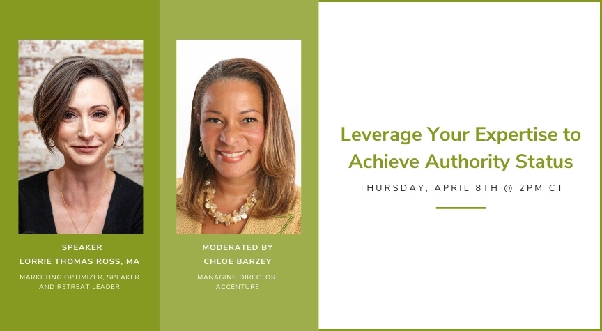 Leveraging Your Expertise to Achieve Authority Status