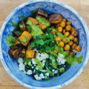 Virtual Team Building Activity - Cook with Your Colleagues - Cauliflower Rice Bowl Recipe