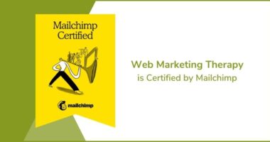 Web Marketing Therapy is Certified by Mailchimp